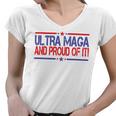 Ultra Maga And Proud Of It V14 Women V-Neck T-Shirt