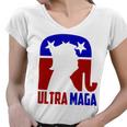 Ultra Maga And Proud Of It V2 Women V-Neck T-Shirt