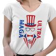 Ultra Maga And Proud Of It V20 Women V-Neck T-Shirt