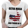 Ultra Maga And Proud Of It V3 Women V-Neck T-Shirt