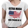 Ultra Maga And Proud Of It V6 Women V-Neck T-Shirt