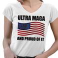 Ultra Maga And Proud Of It V7 Women V-Neck T-Shirt