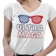 Ultra Maga V24 Women V-Neck T-Shirt