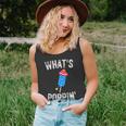 4Th Of July Summer Whats Poppin Funny Firework Unisex Tank Top