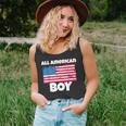 All American Boy Usa Flag Distressed 4Th Of July Unisex Tank Top