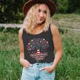 American Tree 4Th Of July Usa Flag Hearts Roots Patriotic Unisex Tank Top
