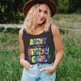 Aunt Of The Birthday Girl Matching Family Tie Dye Unisex Tank Top
