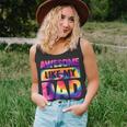 Awesome Like My Dad Matching Fathers Day Kids Tie Dye V2 Tank Top