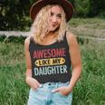 Awesome Like My Daughter Parents Day V2 Unisex Tank Top