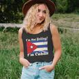 Cuban Flag Cuba Funny Saying Im Not Yelling Im Cuban Unisex Tank Top