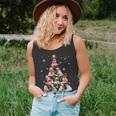 Cute Pugs Christmas Tree Funny Pug Lover Christmas Unisex Tank Top