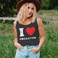 Distressed Grunge Worn Out Style I Love Creampies Unisex Tank Top