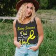 Ewings Sarcoma Dad Most People Never Meet Their Hero I Raised Mine Yellow Ribbon Ewings Sarcoma Ewings Sarcoma Awareness Unisex Tank Top