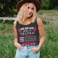 Frankie Name Gift And God Said Let There Be Frankie Unisex Tank Top