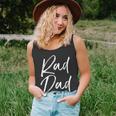 Mens Fun Fathers Day From Son Cool Quote Saying Rad Dad Tank Top