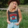 Funny Alcohol United We Keg Stand Patriotic 4Th Of July Unisex Tank Top