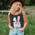 Funny Cute Pink Bunny Im All Ears Rabbit Happy Easter Day Gift For Girls Women Mom Mommy Family Birthday Holiday Christmas Unisex Tank Top