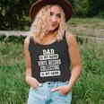 Funny Vinyl Record Collecting Gift For Dad Fathers Day Unisex Tank Top