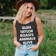 Glen Taylor Roasts Animals Alive Unisex Tank Top