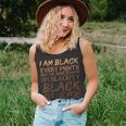 I Am Black Every Month Juneteenth Blackity Unisex Tank Top