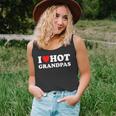 I Heart Hot Grandpas I Love Hot Grandpas Unisex Tank Top