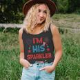 Im His Sparkler 4Th Of July Fireworks Matching Couples Unisex Tank Top