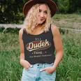 Its A Dudek Thing You Wouldnt Understand Shirt Personalized Name GiftsShirt Shirts With Name Printed Dudek Unisex Tank Top