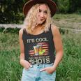 Its Cool Ive Had Both My Shots American Flag 4Th Of July Unisex Tank Top
