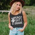 Kids Peace Out 1St Grade For Boys Girls Last Day Of School Unisex Tank Top