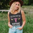 Lets Talk About The Elephant In The Womb Unisex Tank Top