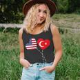 Loving Usa Turkey Flag Heart Turkish 13 Shirt Unisex Tank Top