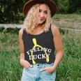 Lucky Turkey Wishbone Vintage 10 Shirt Unisex Tank Top