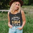 March 1964 Birthday Life Begins In March 1964 V2 Unisex Tank Top