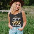 March 1987 Birthday Life Begins In March 1987 V2 Unisex Tank Top
