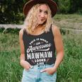 Mawmaw Grandma Gift This Is What An Awesome Mawmaw Looks Like Unisex Tank Top