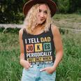 Mens Daddy I Tell Dad Jokes Periodically Fathers Day Unisex Tank Top