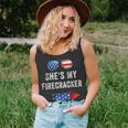 Mens Shes My Firecracker His And Hers 4Th July Matching Couples Unisex Tank Top