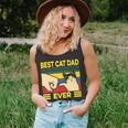 Mens Vintage Best Cat Dad Ever Bump Fit 240 Shirt Unisex Tank Top