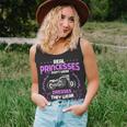 Motorcycle Real Princesses Wear Biker 483 Shirt Unisex Tank Top