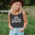 Papa Is Like A Dad With No Rules Unisex Tank Top