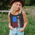 Patriotic Nurse 4Th Of July American Flag Independence Day V3 Unisex Tank Top