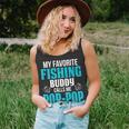 Pop Pop Grandpa Fishing Gift My Favorite Fishing Buddy Calls Me Pop Pop V2 Unisex Tank Top
