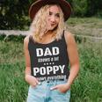 Poppy Grandpa Gift Poppy Knows Everything Unisex Tank Top