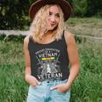 Womens Proud Daughter Of A Vietnam Veteran Freedom Isnt Free V-Neck Tank Top