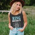Ring Security Cute Wedding Ring Bearer Yup Im The Ring Dude Unisex Tank Top