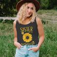 Sister Of The Birthday Girl Sunflower Family Matching Party Unisex Tank Top