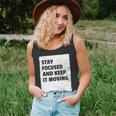 Stay Focused And Keep It Moving Dedicated Persistance Unisex Tank Top