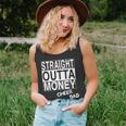 Straight Outta Money Cheer Dad Funny Unisex Tank Top