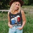 Tastes Like Freedom Funny 4Th Of July Beer Quote Unisex Tank Top