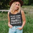 Too Clumsy To Be Around Fragile Masculinity 214 Shirt Unisex Tank Top